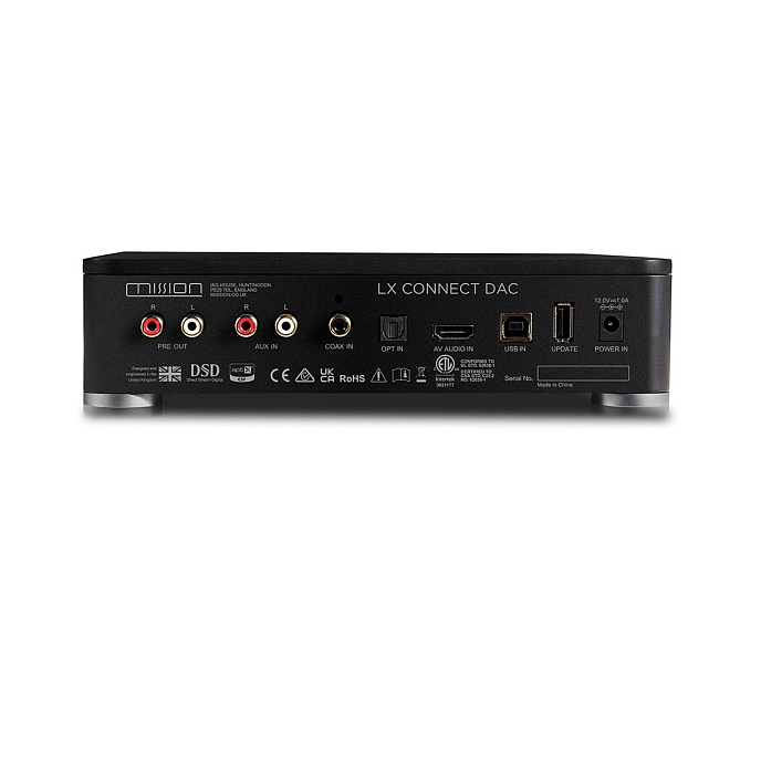Усилитель-ЦАП для наушников Mission LX Connect DAC Black - рис.3
