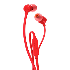 Наушники внутриканальные JBL T110 Red