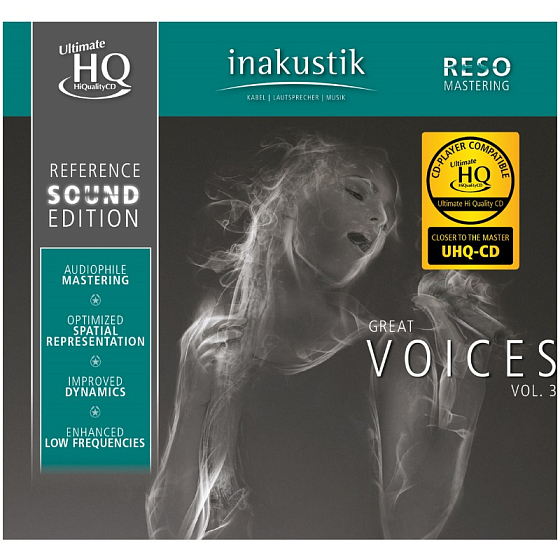 CD-диск Inakustik CD Great Voices Vol. III - рис.0
