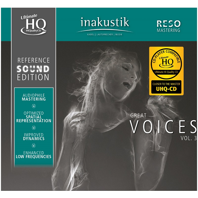 CD-диск Inakustik CD Great Voices Vol. III - рис.0