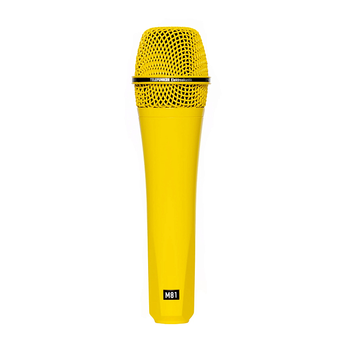 Микрофон инструментальный Telefunken M81 Full Yellow - рис.2
