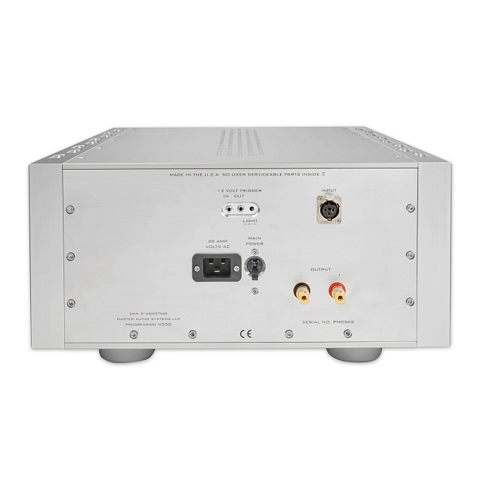 Интегральный усилитель Dan D'Agostino Progression M550 Mono Amplifier Silver - рис.2