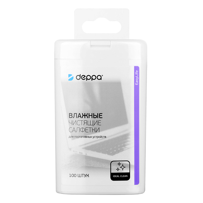 Салфетки с пропиткой Deppa Cleaning Cloth - рис.0