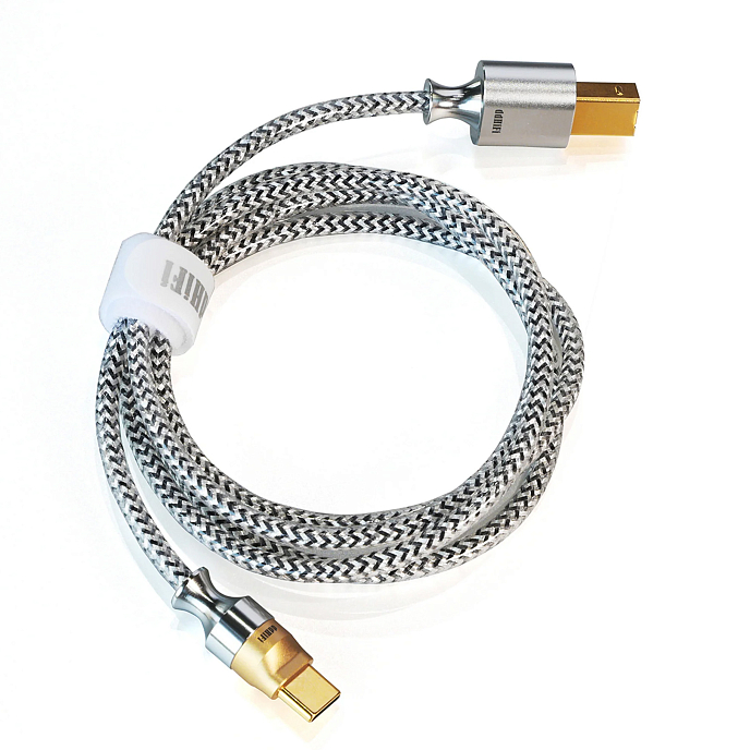 Кабель ddHiFi TC07BC USB-C - USB-B 1m - рис.0