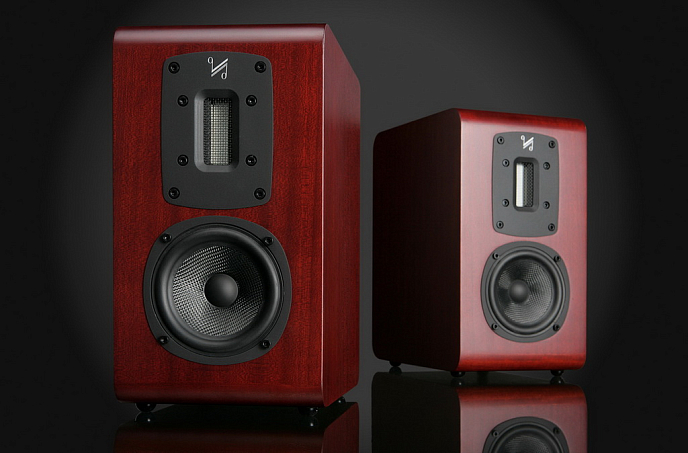 Полочная акустика Quad S-1 Sapele Mahogany - рис.6