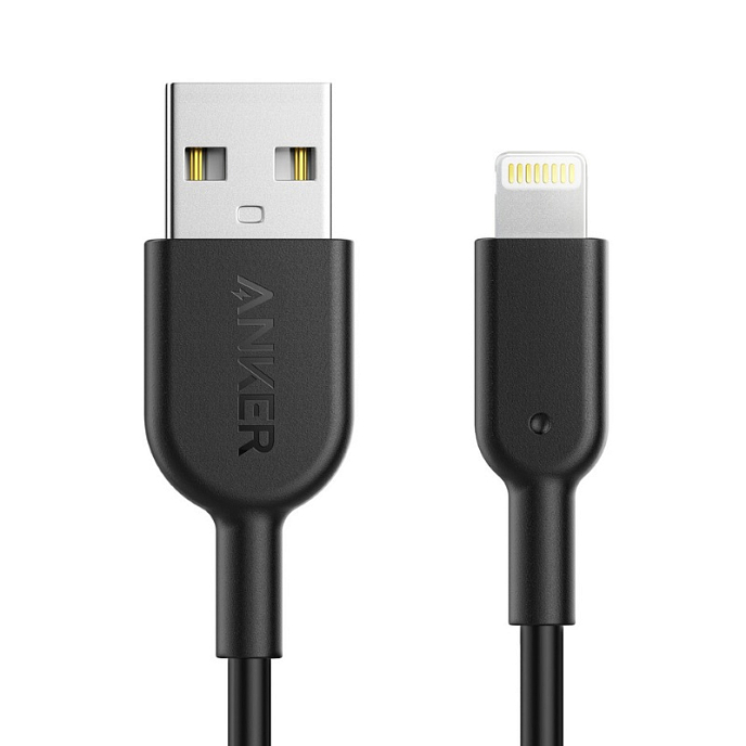 Кабель Anker PowerLine II USB - Apple Lightning (A8432) 0.9 м - рис.0