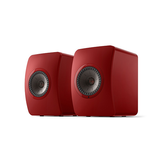 Полочная акустика KEF LS50 Wireless II Crimson Red SE - рис.0