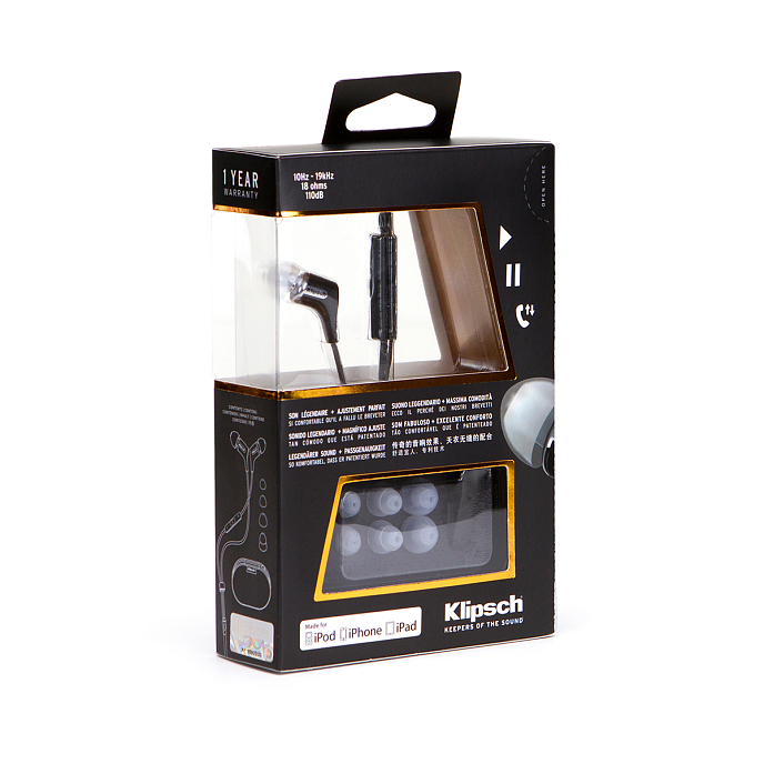 Наушники Klipsch R6i Black - рис.9