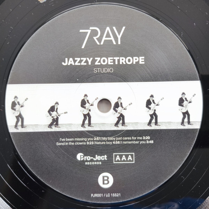 Пластинка 7RAY - Jazzy Zoetrope -Pro-Ject- LP - рис.7