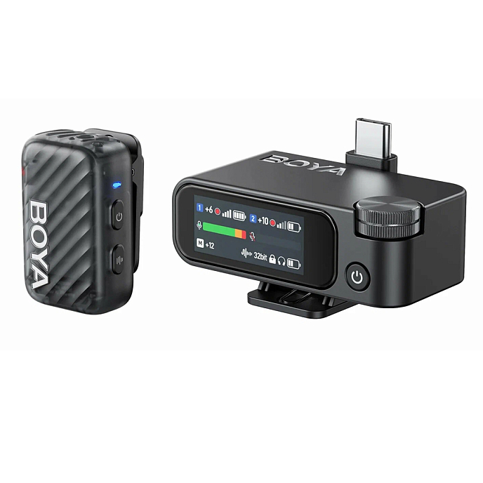 Радиосистема Boya BoyaMic 2-03 Black - рис.0