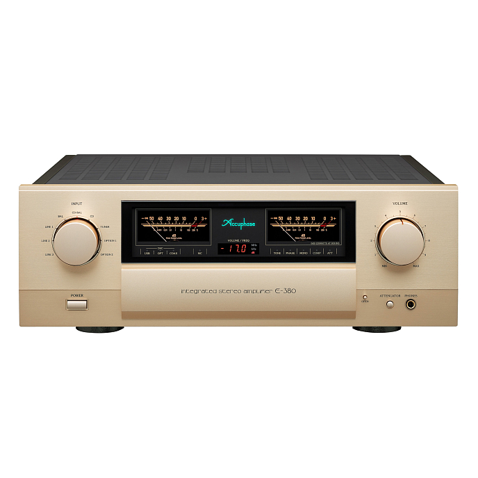 Интегральный усилитель Accuphase E-380 Gold - рис.0