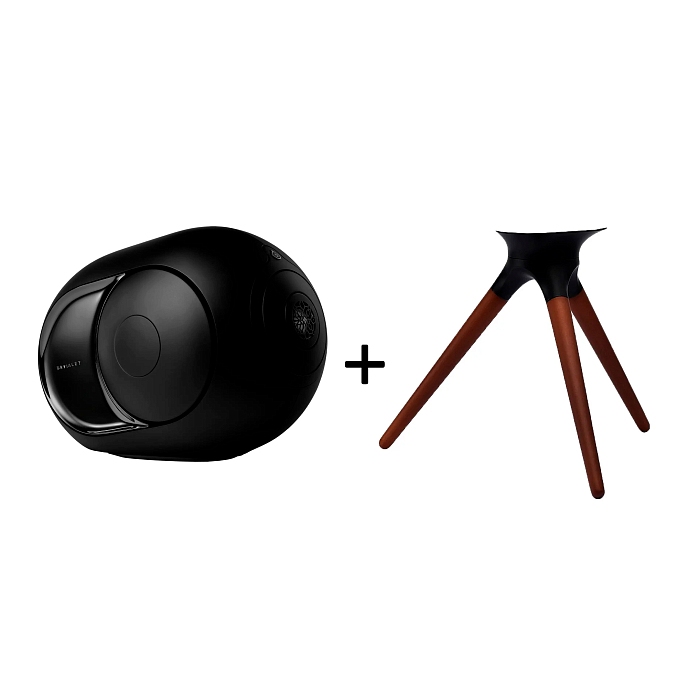 Комплект Devialet Phantom I 108 dB Dark Chrome + Devialet Treepod Matte Black - рис.0