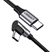 Кабель Ugreen US255 USB-C - USB-C Black/Grey 2m - рис.1 Кабель Ugreen US255 USB-C - USB-C Black/Grey 2m - рис.1