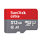 SanDisk Ultra 512GB MicroSDXC with adapter