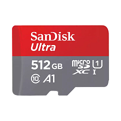 Карта памяти SanDisk Ultra 512GB MicroSDXC with adapter