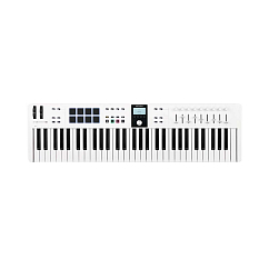 MIDI-клавиатура Arturia KeyLab Essential 61 MK3 White