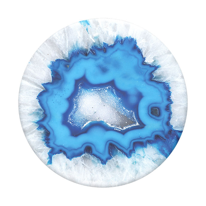 Держатель для телефона Popsockets Ice Blue Agate - рис.1