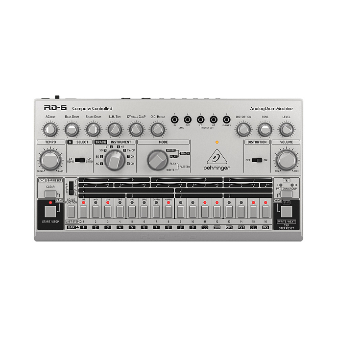Синтезатор Behringer RD-6-SR Grey - рис.0
