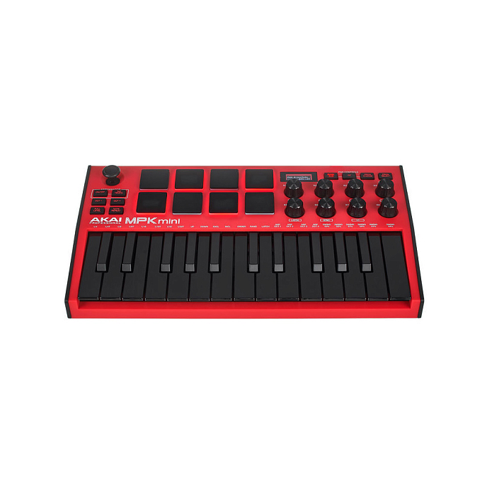 MIDI-клавиатура AKAI PRO MPK mini mk3 Red - рис.2