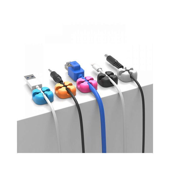 Держатель для кабеля Orico CBSX-BL Blue - рис.1