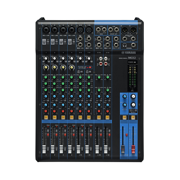 Микшерный пульт Yamaha MG12 Black - рис.0