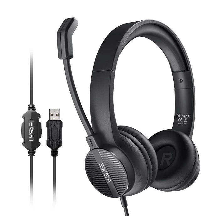Гарнитура EKSA H12E Black - рис.3
