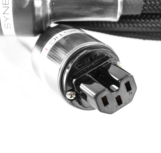 Кабель Synergistic Research UEF Black 10 Awg 1.5 m - рис.1