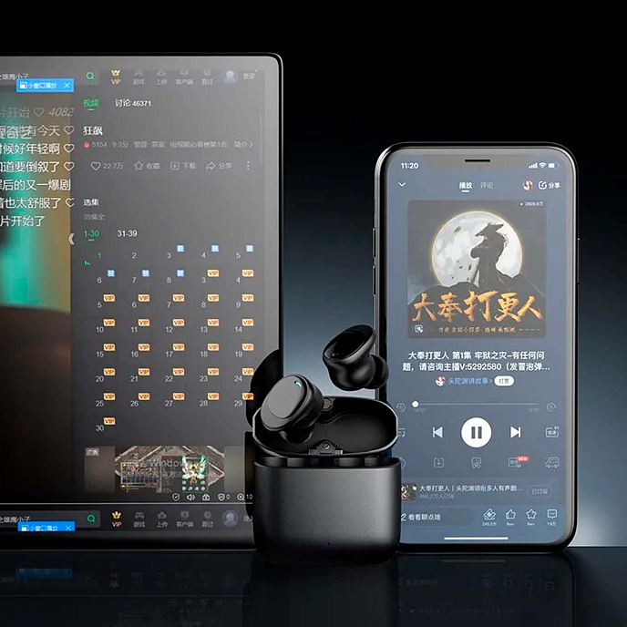 Беспроводные наушники Shanling MTW200 Plus Gray - рис.6