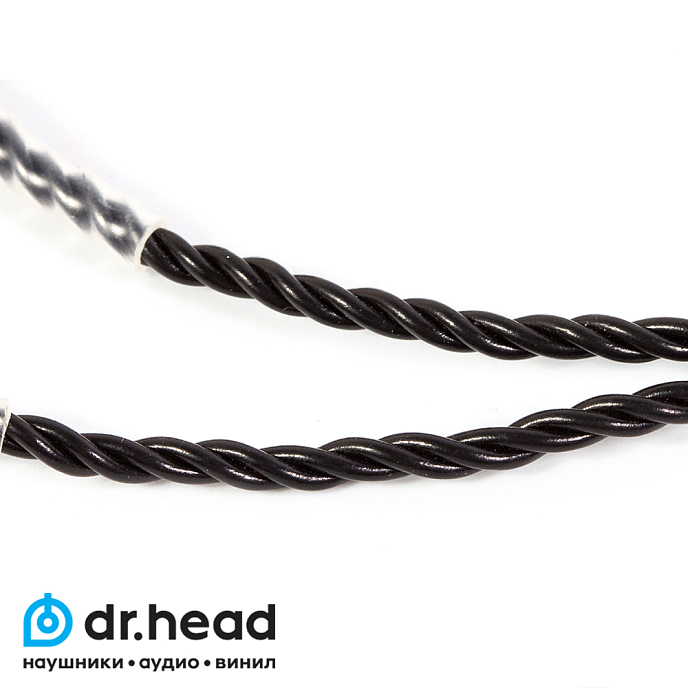 Кабель Labkable Silver Black 2pin - AK balance 2.5mm - рис.6
