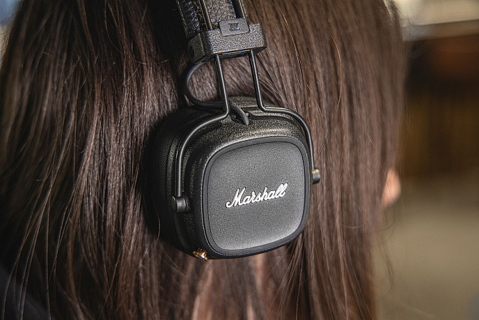 Беспроводные наушники Marshall Major IV Black - рис.9