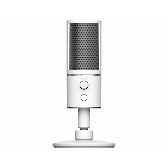 Микрофон для стриминга и игр Razer Seiren X Mercury White - рис.0
