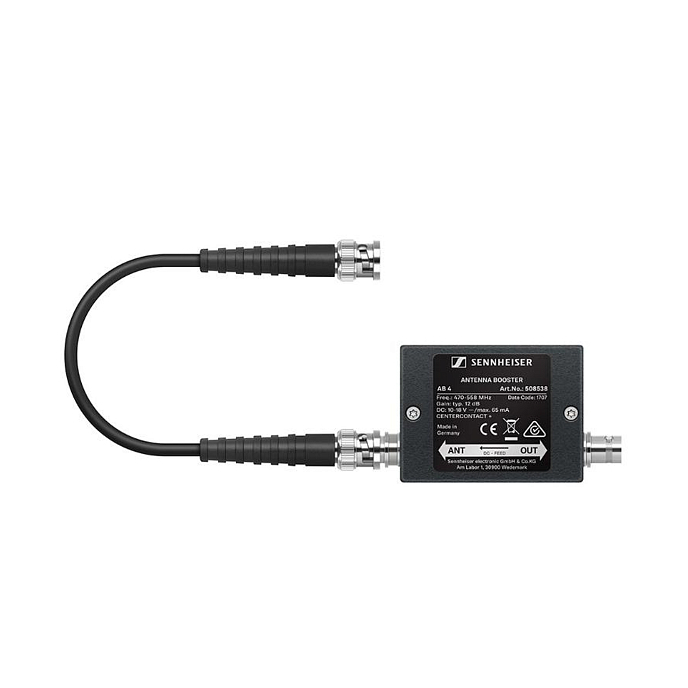 Переходник Sennheiser AB 4-AW+ Black - рис.0