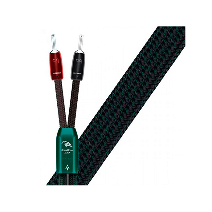 Кабель AudioQuest Robin Hood ZERO (Full-Range/Treble) Banana 1.0 m - рис.0