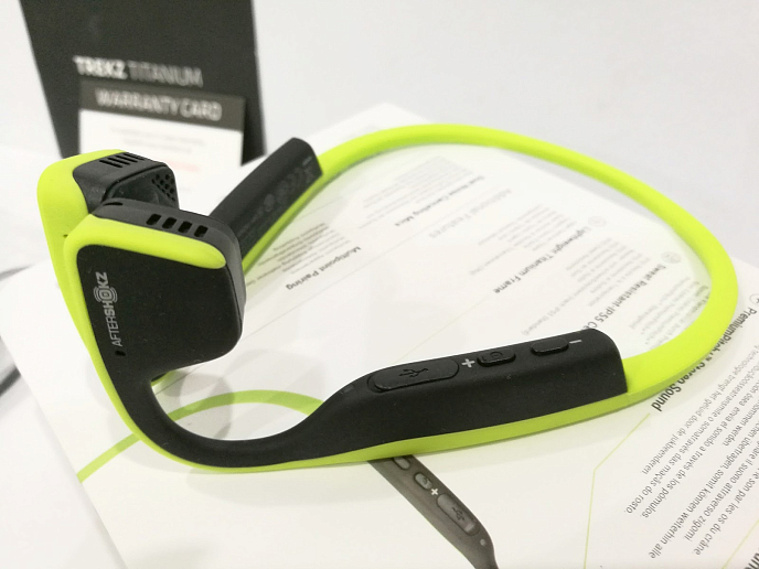 Беспроводные наушники AfterShokz Trekz Titanium AS600OB Ivy Green - рис.5