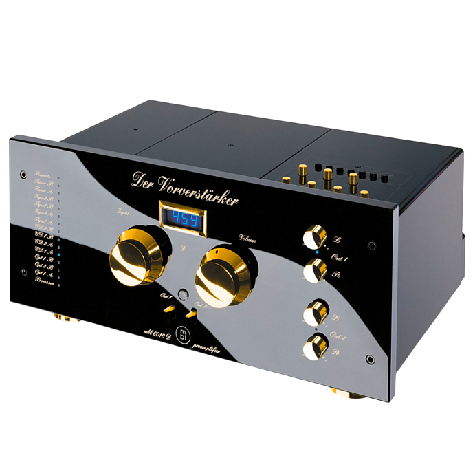 Предусилитель MBL 6010 D Preamplifier Piano Black Gold - рис.1