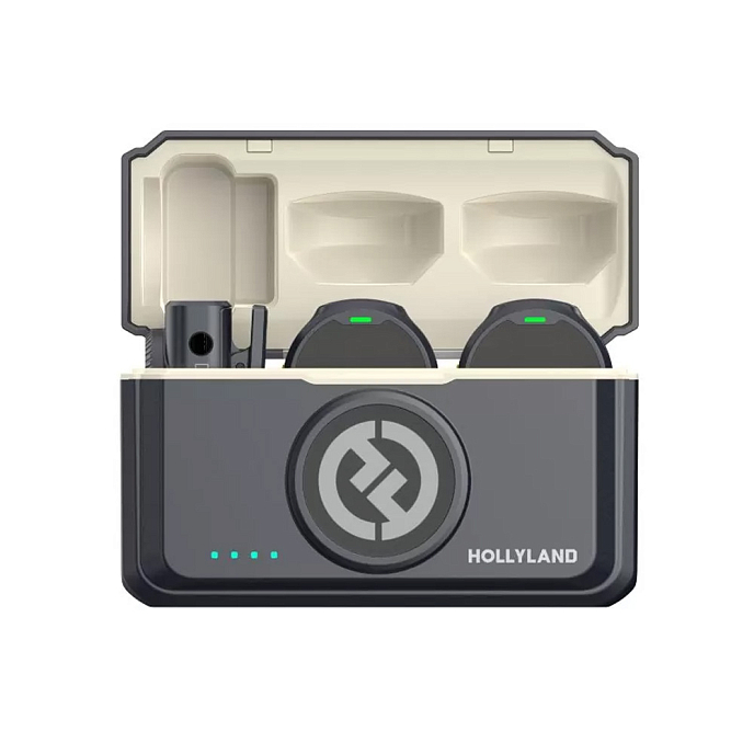 Радиосистема Hollyland Lark M2 Combo shine charcoal беспроводная двухканальная микрофонная система для камер и смартфонов (SN 51386457122930371760)_Уценка - рис.2