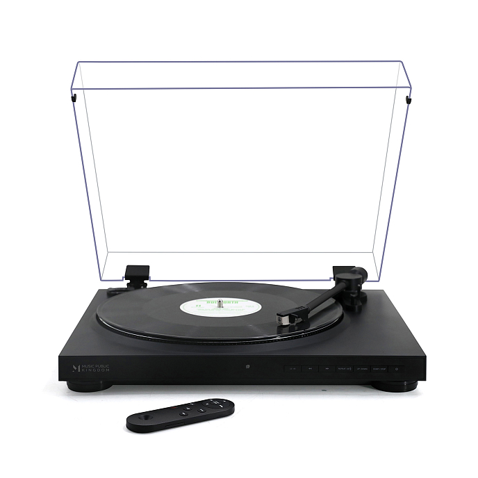 Проигрыватель винила Music Public Kingdom TT44ATA Black - рис.1