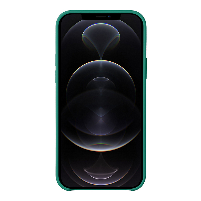 Чехол для смартфонов Deppa Liquid Silicone for Apple iPhone 12-12 Pro Green - рис.4