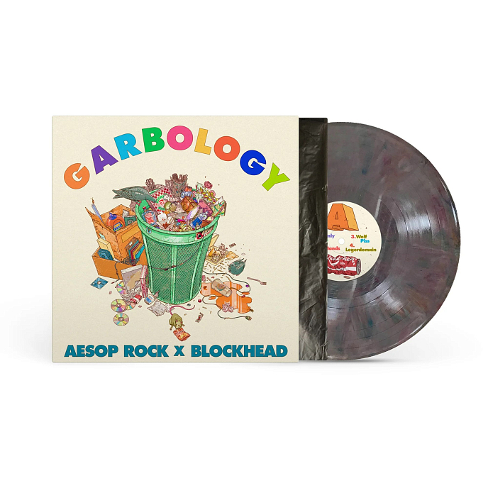 Виниловая пластинка Aesop Rock - Blockhead - Garbology (coloured) - 2LP - рис.1