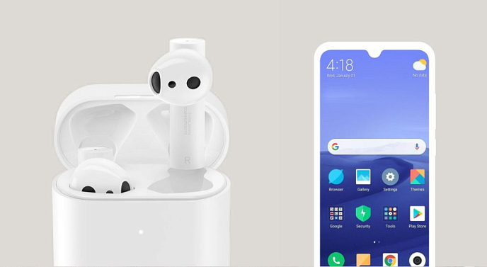 Беспроводные наушники Xiaomi Mi True Wireless Earphones 2S white - рис.4