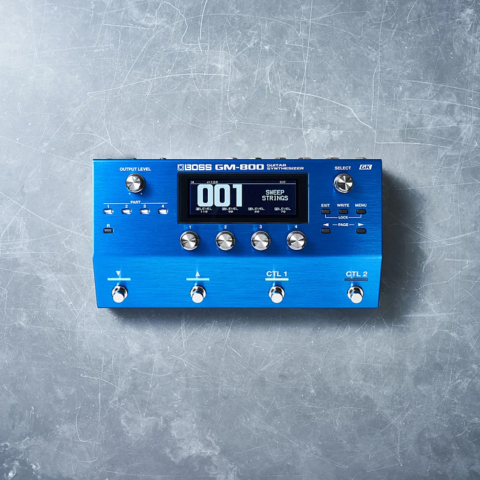 Процессор эффектов Boss GM-800 Blue - рис.3