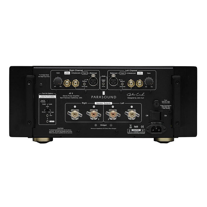 Усилитель мощности Parasound JC5 Black - рис.2