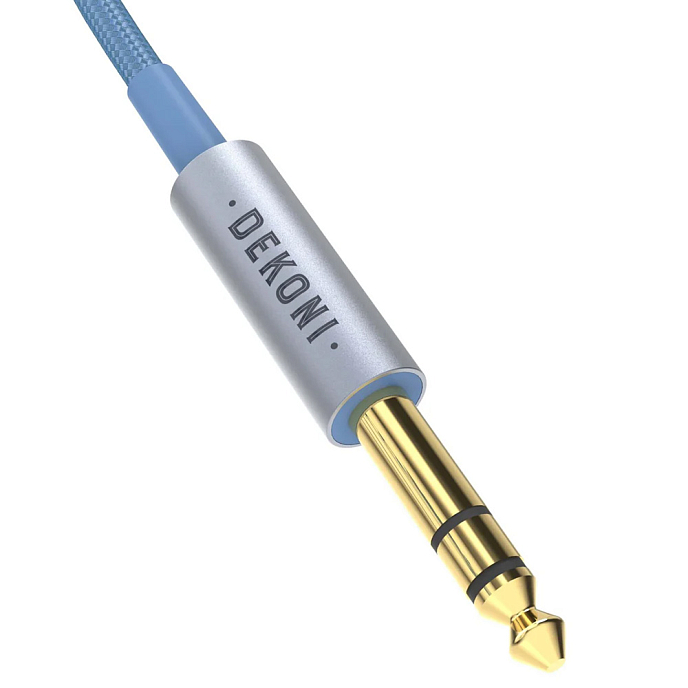 Кабель Dekoni Audio Ensemble 6.3mm Nylon Wrapped Cable with HD600 1.32m - рис.1