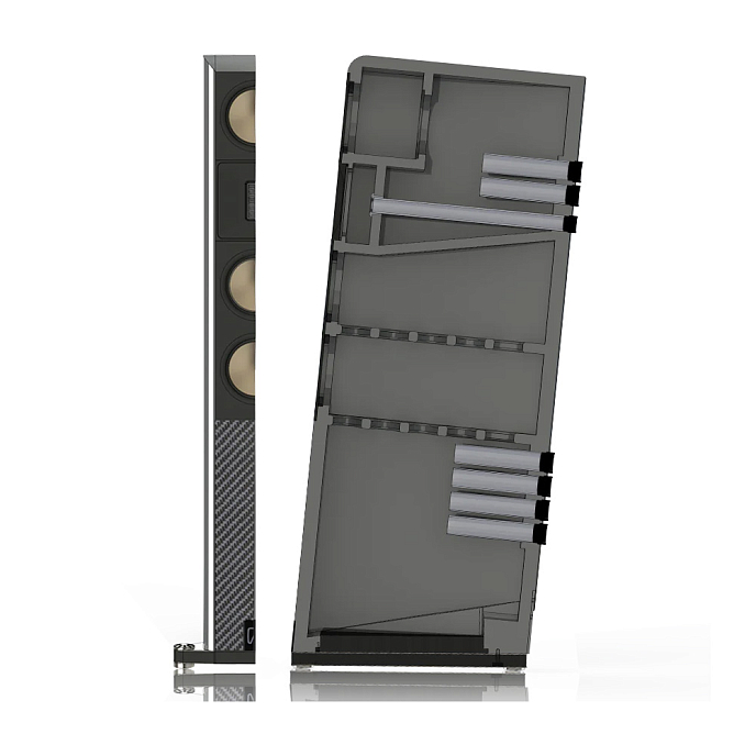 Напольная акустика Borresen X6 Black Piano Lacquer - рис.5