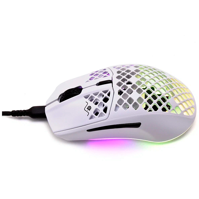 Мышь SteelSeries Aerox 3 Wired 2022 Snow - рис.3