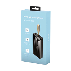 Портативный аккумулятор Rombica NEO PRO-300 Black