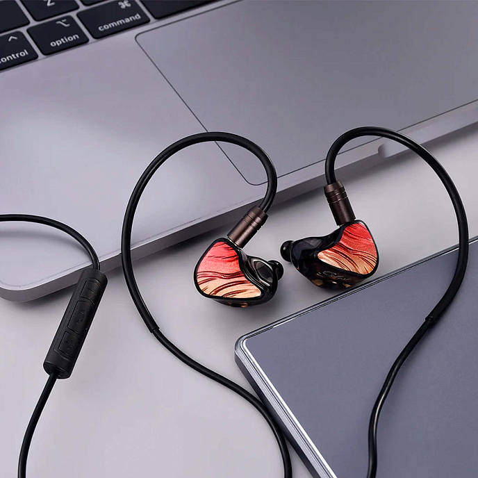Кабель Celest Ruyi Pro Black 2pin 0.78 USB-C - рис.2