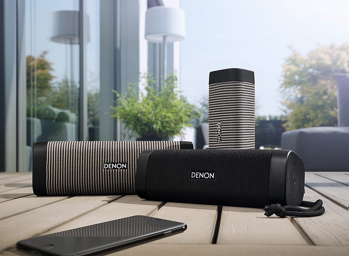 Портативная колонка Denon Envaya Mini DSB-250BT Grey - рис.13