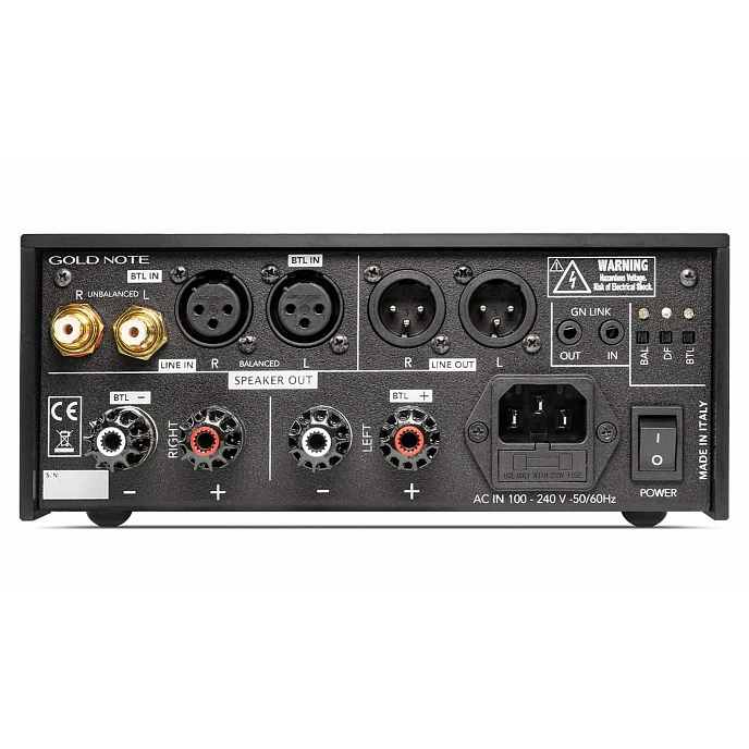 Усилитель мощности Gold Note PA-10 Evo Black - рис.1
