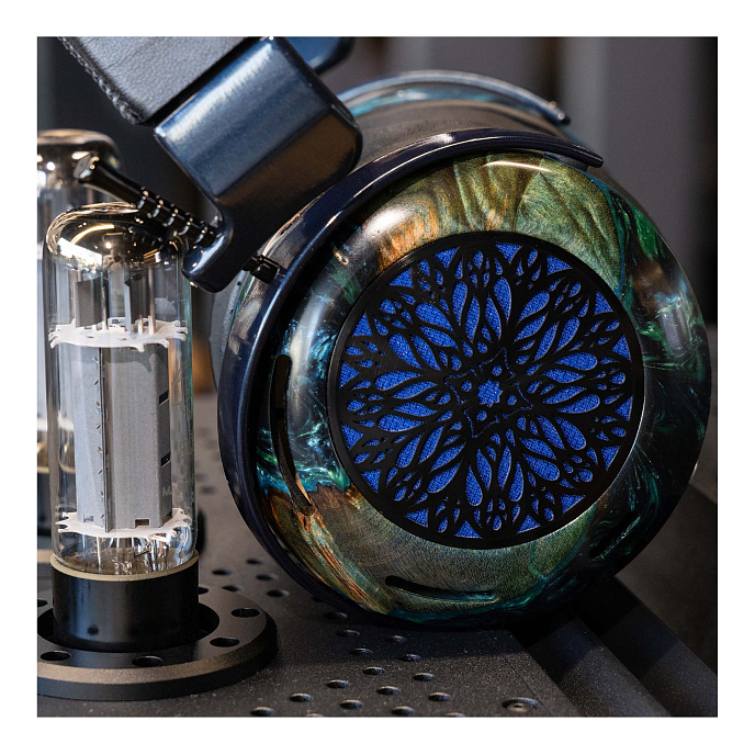 Наушники полноразмерные ZMF Atrium LTD Green Ish Leather 4-pin xlr ofc cable + 6.35mm - рис.10